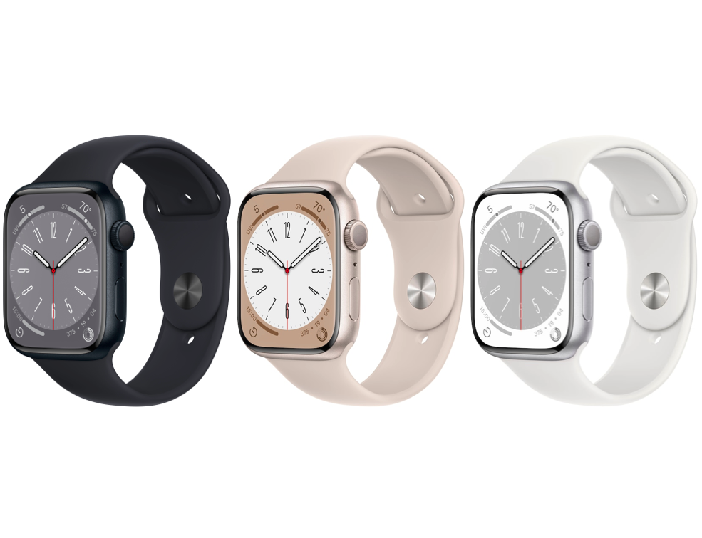 Apple Watch Series 8/GPS/41mm/A2770/シルバー〈MP6R3J/A〉 Apple Watch Series 8 - Renewed Model with Advanced Features